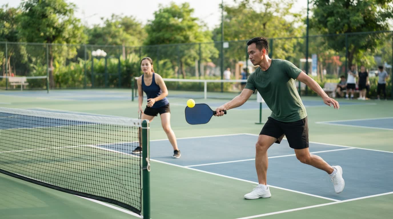 third shot drive Pickleball - chọn bóng phù hợp và chuẩn bị cú thứ năm sau drive