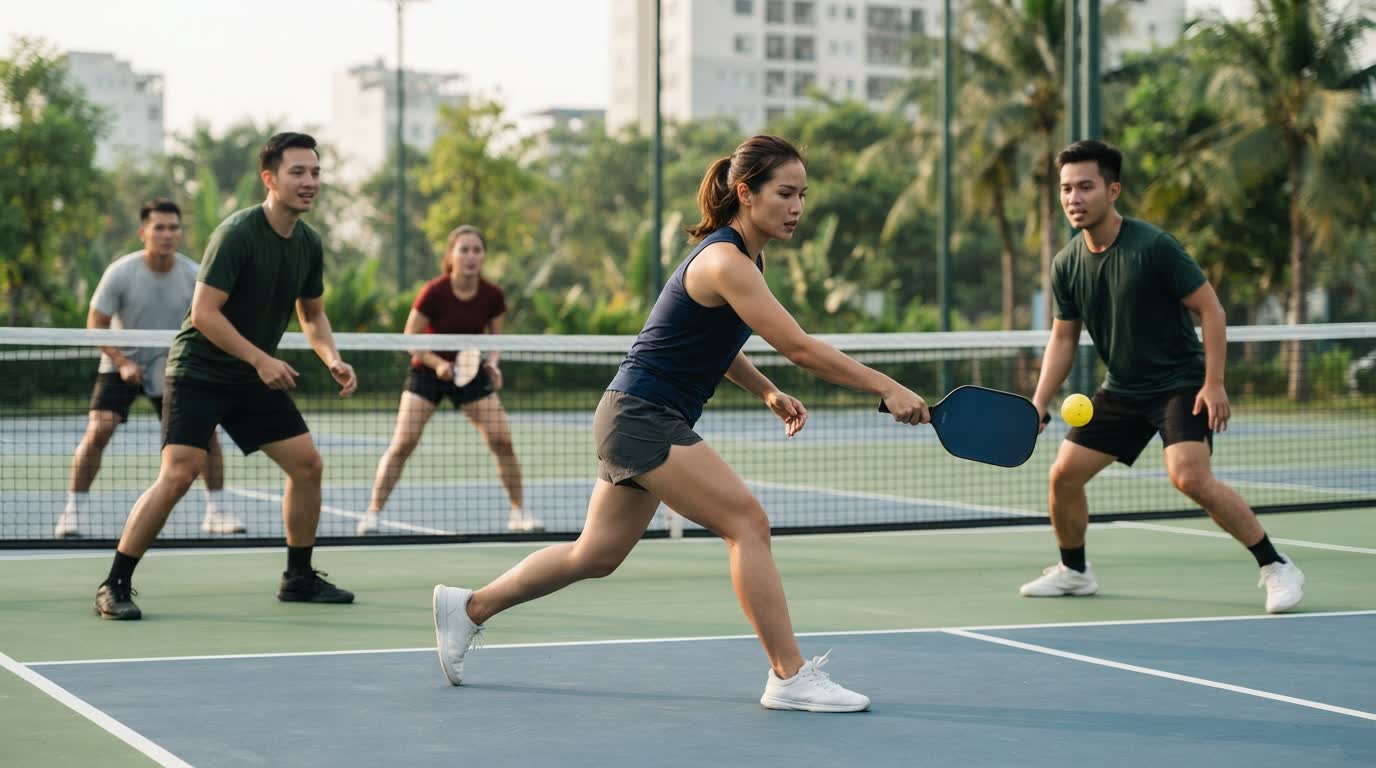 Poaching Pickleball: 7 tín hiệu cắt bóng đánh đôi
