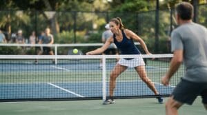 kỹ thuật dink Pickleball tại sân Pickleball