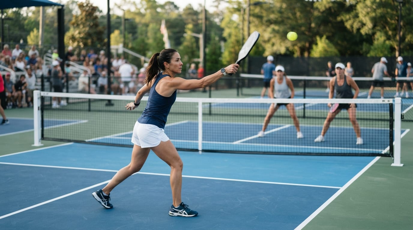 Erne Pickleball - tư thế và vị trí thực hành
