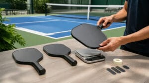 trọng lượng vợt Pickleball - so sánh vợt nhẹ, trung bình, nặng theo thể lực và lối chơi