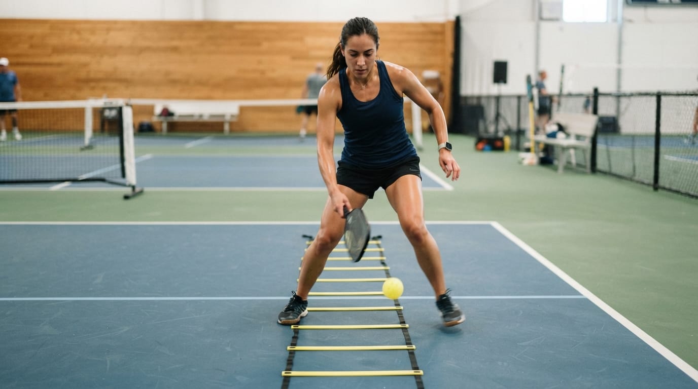 Bài tập bổ trợ Pickleball tại nhà cho chân và phản xạ