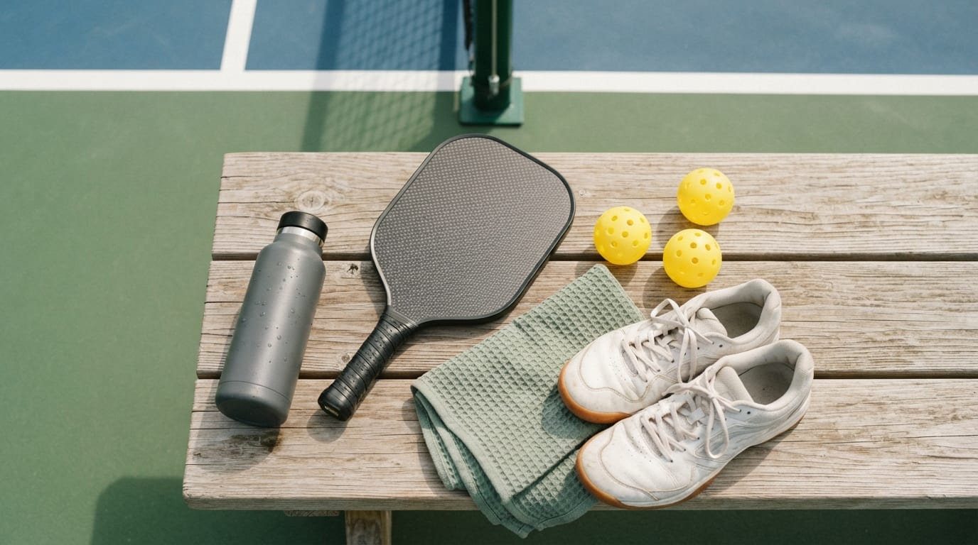 trang phục và phụ kiện Pickleball tại sân Pickleball