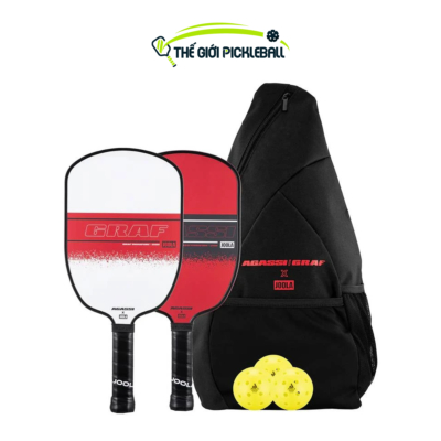 Bộ Vợt Pickleball Joola Agassi Graf Champion Set Chính Hãng