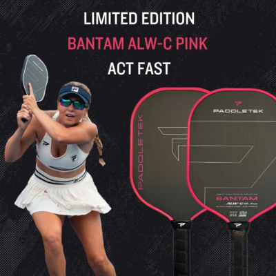 Alternative view of Vợt Pickleball Paddletek Bantam ALW-C 14.3 Pink Limited Edition - Chính Hãng