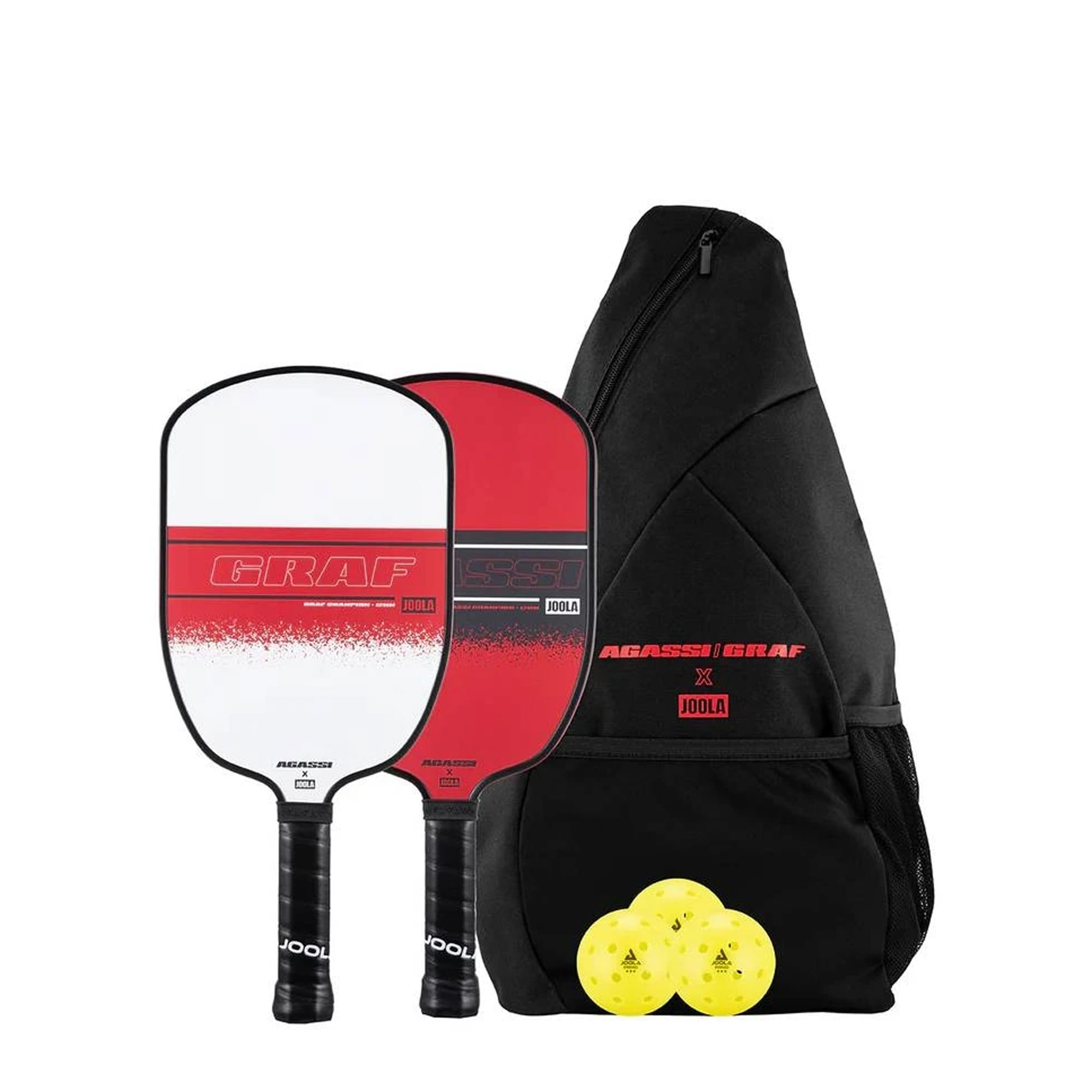 Bộ Vợt Pickleball Joola Agassi Graf Champion Set chính hãng 1 Bộ Vợt Pickleball Joola Agassi Graf Champion Set chính hãng