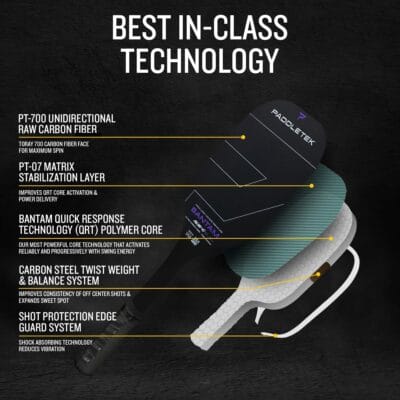 Vợt Pickleball Paddletek Bantam ALW C 12.7 - chính hãng - Ảnh 6