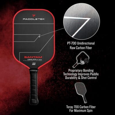 Vợt Pickleball Paddletek Bantam TKO CX 14.3  chính hãng - Ảnh 9