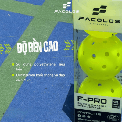 Bóng Pickleball Facolos F-Pro Performance chính hãng (Hộp 3 quả) - Ảnh 3