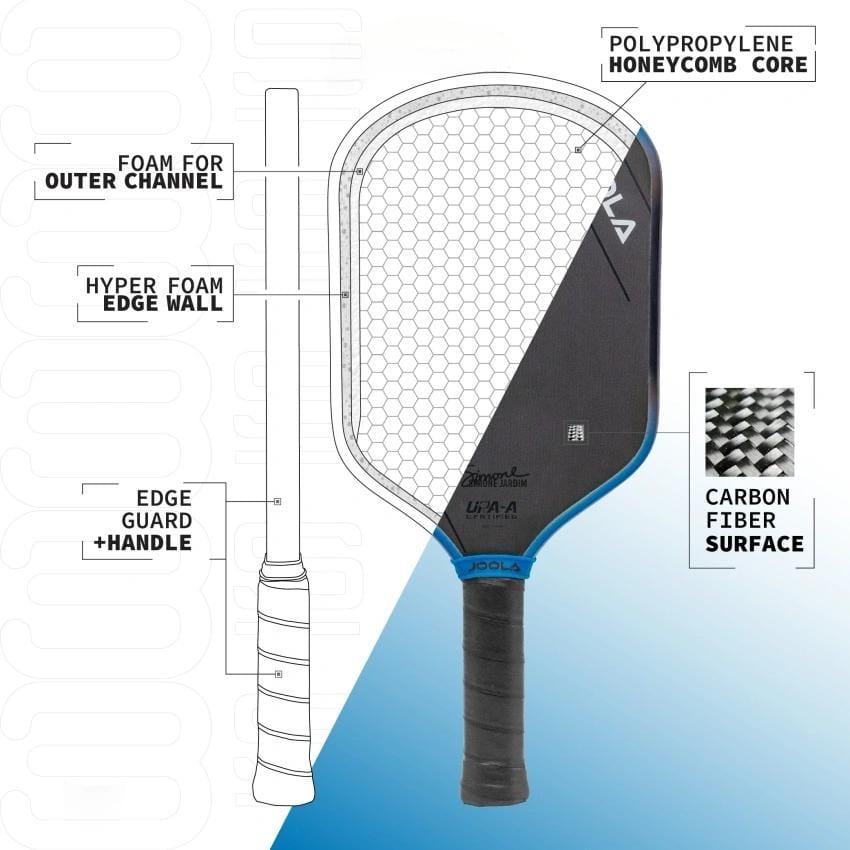 Vợt Pickleball Joola Simone Jardim Hyperion 3S 17 joola simone jardim hyperion 3s 16mm 850x850xcrop 4