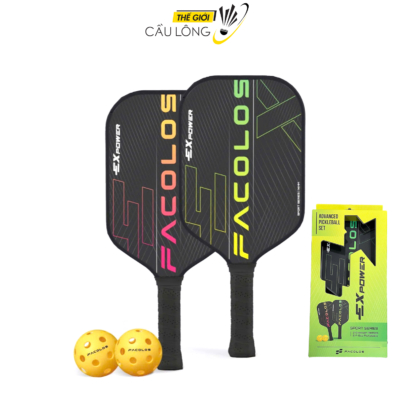 Vợt pickleball Facolos Expower Xanh chính hãng (2 vợt)