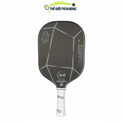 Vợt Pickleball Six Zero Quart 6.0 - Đen