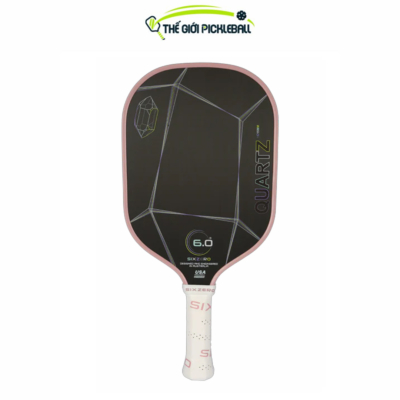 Vợt Pickleball Six Zero Quart 6.0 - Hồng
