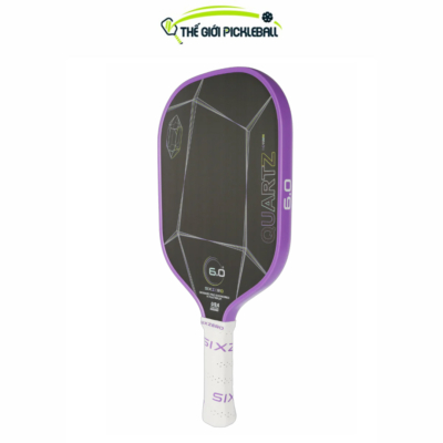 Alternative view of Vợt Pickleball Six Zero Quart 6.0 - Tím