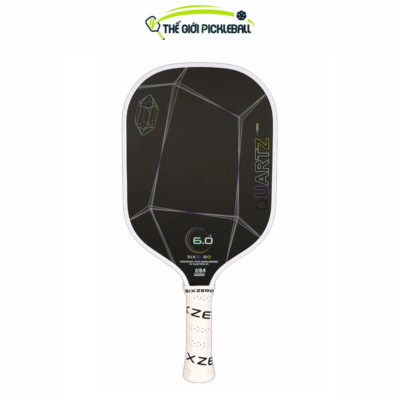 Vợt Pickleball Six Zero Quart 6.0 - Trắng