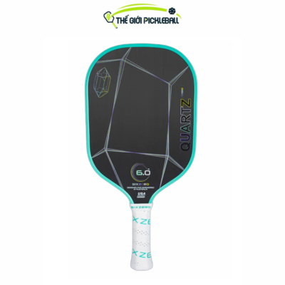 Vợt Pickleball Six Zero Quart 6.0 - Xanh